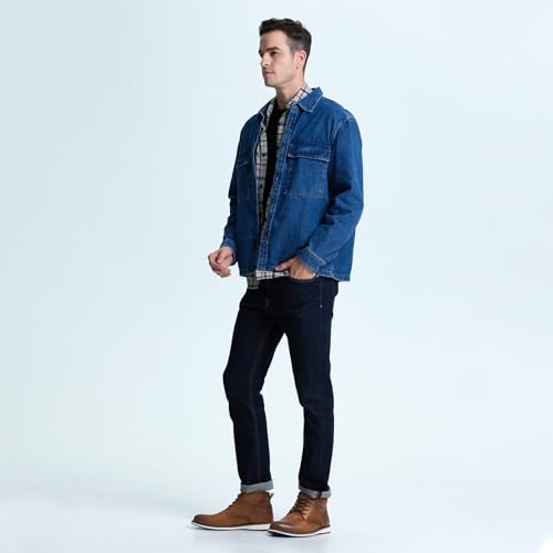 Rollda Men's Chukka Boots Casual Boots Lace Up Dress Boots Shoes for Men Ankle Boots4