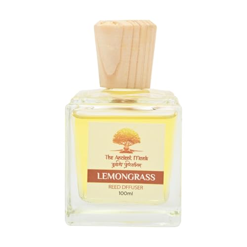Image of Reed Diffuser Set | Long-Lasting Natural Fragrance for Home | Eco-Friendly Aroma Therapy Room Freshener | Gift Set - 100ml (Lemongrass)