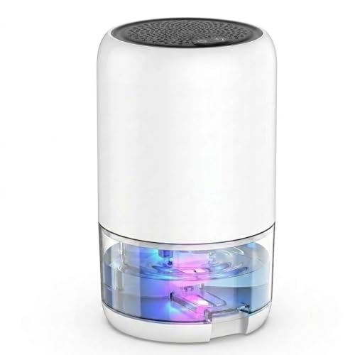 Dehumidifier for Bathroom Bedroom Closet and RV, Portable Small Space