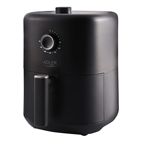JUNG ADLER AD6310 Airfryer Heißluftfritteuse 3L, Fritteuse 30 min. Timer, automatische Abschaltung, 1300W, Friteuse, Heissluftfriteuse - 23 x 29 x 31,5 cm – Bild 6