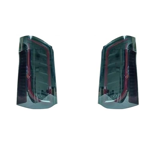 GYZNGJFS 2016-2021 Taillight Assembly Compatible For Mercedes VITO V Class Turn Signal LED Brake Rear Tail Lights W447 V260 V250 V220 2016-2021(For VITO W447,Black)