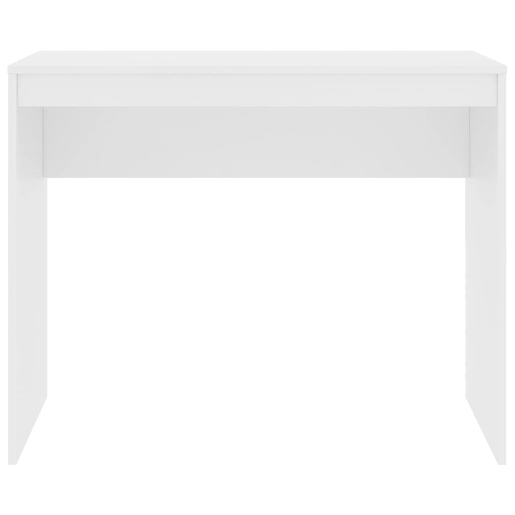 Bureau Blanc 90x40x72 cm Bois d'ingénierie,Meubles,Meubles de Bureau,Bureaux,15.22 kg-800378
