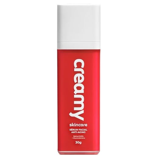 Creamy Retinal 30g | Uniformiza o tom e a textura da pele | Reduz rugas | 11x mais rápido que Retinol | Reduz poros | Controla o brilho e oleosidade | Todos os tipos de pele | Uso noturno