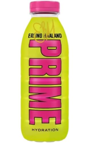 Prime Hydration Erling Haaland Flavour Strawberry Lemonade 500ml Limited Edition