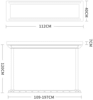 Ceiling Mounted Electric Clothes Dryer with Remote Control – Ultra Thin Invisible Drying Rack for Household, Balcony, and Laundry – Telescopic Lifting, 35kg Capacity