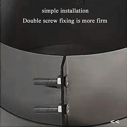Chapeau de cheminée conique couvercle ventilation toit extracteur ajustable - 7