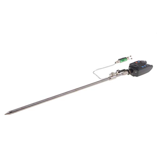 YIJU Alarme à Prova D'água Sem Fio para Pesca de Carpa com Indicador de Mordida - 35 cm