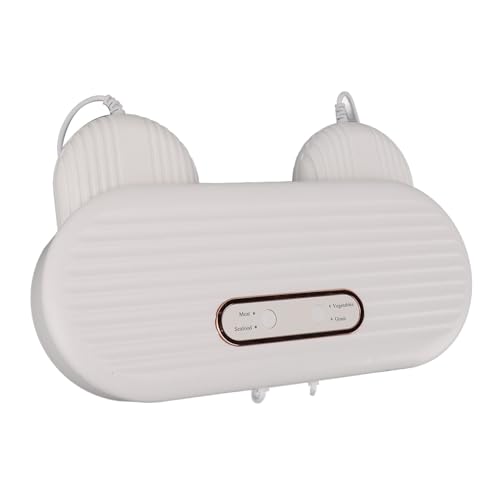 Chiyyak Limpiador de Frutas y Verduras, Lavadora de Frutas y Verduras, Dispositivo de Limpieza de de 4 Modos de Cámara Doble