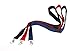 EUROPEL Schlüsselband 20mm, Karabiner, Sicherheitsverschluss, für Ausweishülle, Kartenhalter, Rot,10 Stück