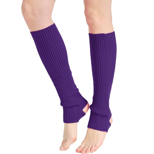 Image of Nanxson Knit Ribbed LegWarmer Women Knit Calf Accessories Leg Sleeves | Solid Neon Boot Socks,Y2K 80s Women's Lolita LegWarmer,Sports Party Yoga Dance Accessories,Winter Ankle Heap Kawaii Sock
