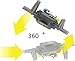 Hot Wheels Space Ranger Jetpack RC, Remote-Controlled Flying Ship from Disney Pixar Lightyear Film, with Buzz Figure, Toy for Kids 8 Years Old & Up