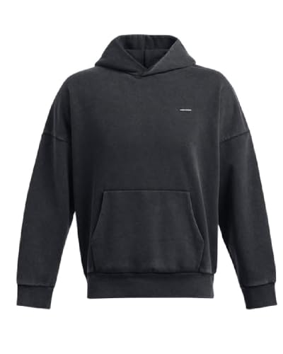 Under Armour Icon Heavyweight Fleece Wash Oversized Hoodie L