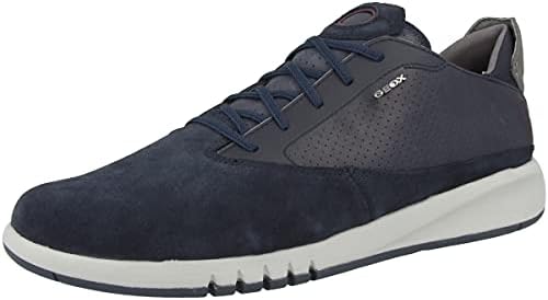 Geox Heren U Aerantis Sneaker, Blauw (Navy), 40 EU