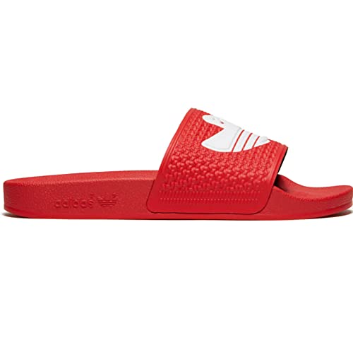 adidas Mens Shmoofoil Slide Sneakers Shoes - Red