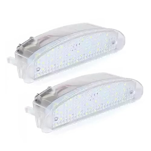 Luces LED de matrícula para solucionar bombillas fundidas 12V 24 SMD Clio