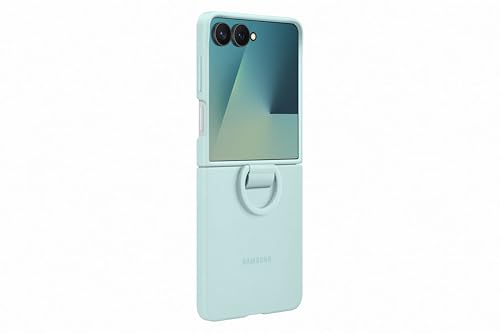 Samsung Silicone Ring Case EF-PF766 für das Galaxy Z Flip7, Smartphone Cover, Handy-Hülle inklusive Ringhalter, Silikon, Schutz Case… – Ansicht 1