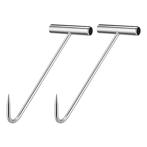 Crochet de regard en acier inoxydable lot de 2 pour levage de couvercle