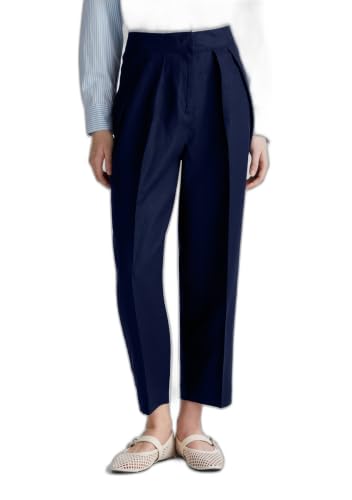 Pantalon Benetton Bleu Nuit idéal pour vos journées de bureau actives