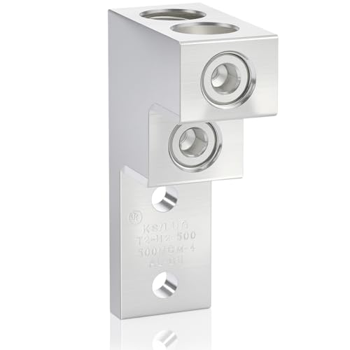 Relaxweex 1 Pack Mechanical Lug, 500 Awg, 500mcm - 4/0 Str, Wire Range