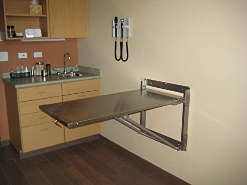 Suburban Surgical Company Classic Folding Longitudinal Wall Mounted Exam Table - Thumbnail 6