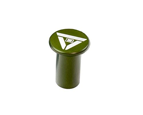 Voodoo 13 DBNS-0100HG Botão de desvio anodizado verde rígido