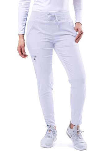 Adar Pro Scrubs for Women - Ultimate Yoga Jogger Scrub Pants