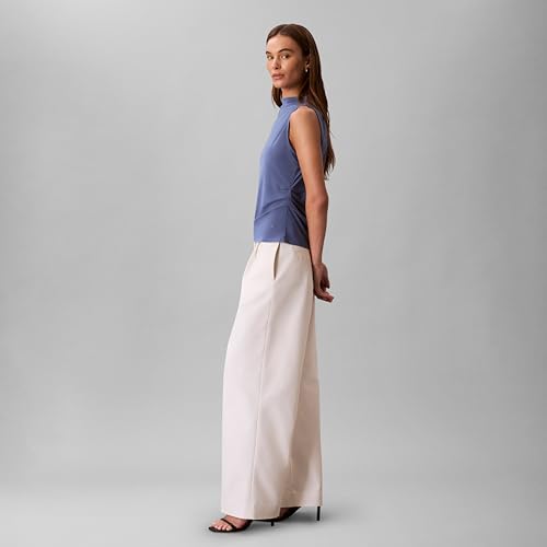 Calvin Klein Women's Crepe Mock Neck Top - image 4