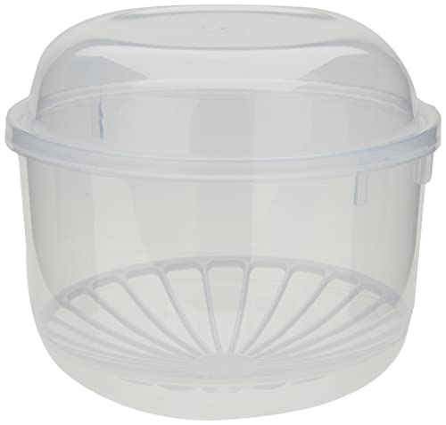 Décor Lettuce and Salad Mix Crisper Container with Removable Rack