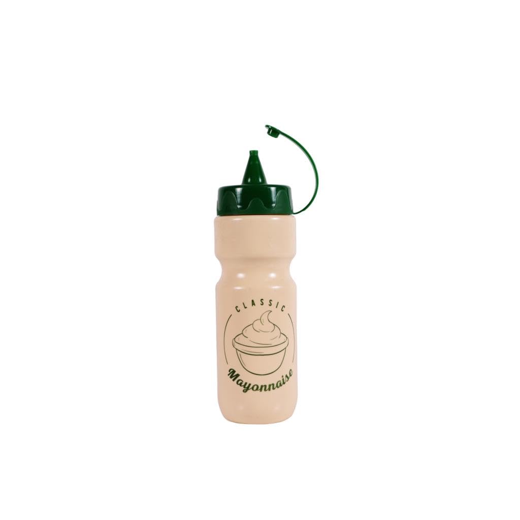 Herevin 162324-000 Desenli Ketçap-Mayonez-Hardal Şişe Seti 660 ml