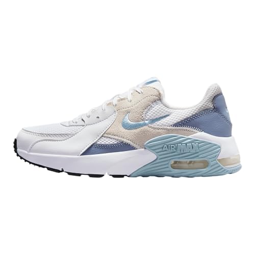 Nike Air Max Excee Women's Shoes (CD5432-138, White/Ashen Slate/Black/Light Armory Blue)