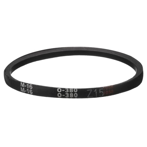 QUARKZMAN Z-15 Z Typ Keilriemen 381mm/15 Innere Länge x 0,39 Breite x 0,24 Höhe Antriebsriemen, Z-Typ Geschlossener Gummi-Übertragungsriemen