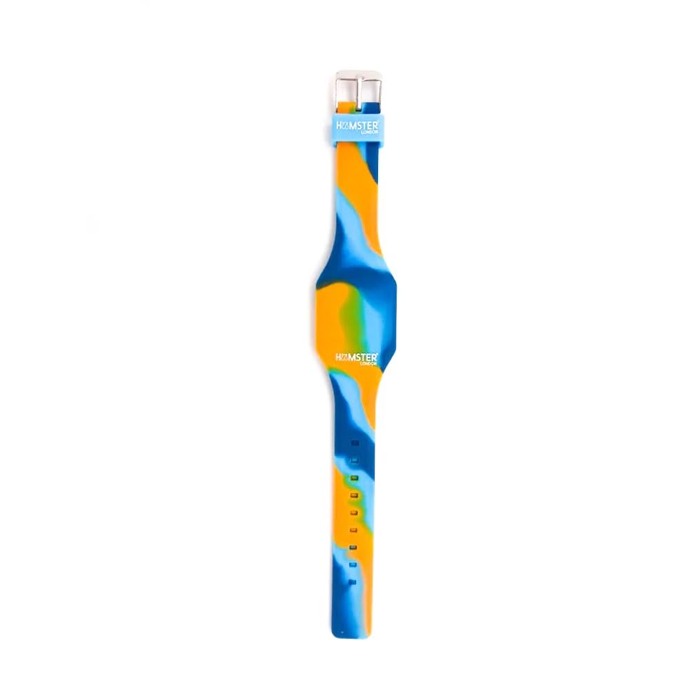 HAMSTER LONDON Silicon Glitter Digital LED Band Wrist Watch for Boys Swirl Blue Unisex Casual Watch for Boys/Girl (B0CST7QN4L) Amazon Price History, Amazon Price Tracker
