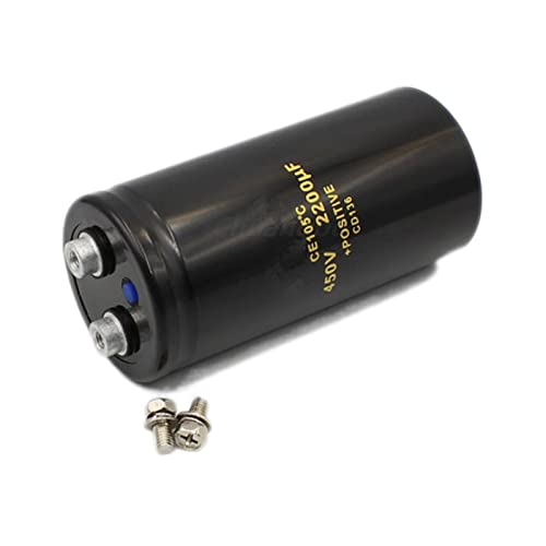 Condensateur 450V 2200uF électrolytique durable 105℃ à vis haute performance