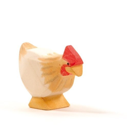Ostheimer 13132 - Hen ochre standing, Mehrfarbig