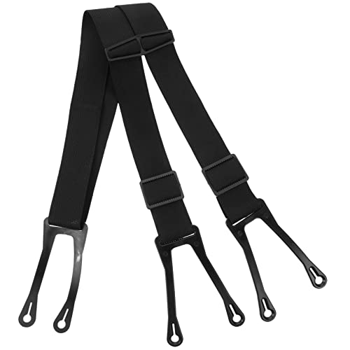Tirantes antideslizantes de hockey sobre hielo POPETPOP con cinturón ajustable elástico