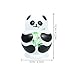COHEALI 10 Layers Cartoon Panda Russian Nesting Dolls Wooden Nesting Toys for Kids Home Decoration 4.33 Inch Collectible Craft
