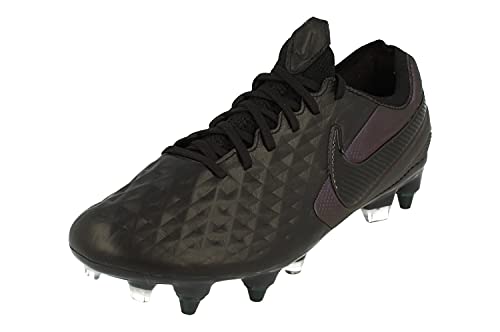 Nike Legend 8 Elite SG-Pro AC Mens Football Boots AT5900 Soccer Cleats (UK 6 US 7 EU 40, Black Black 010)