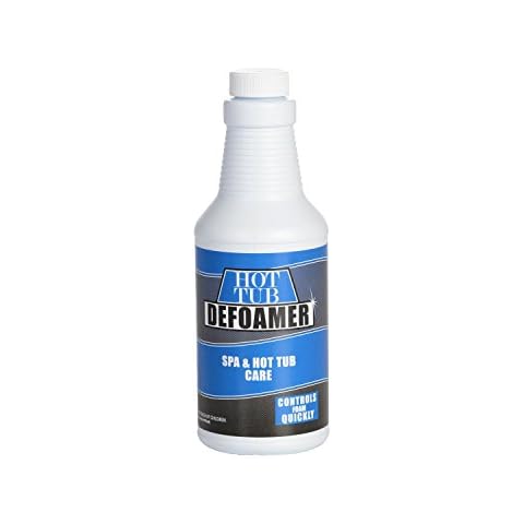 Spa and Hot Tub Defoamer - Quickly Takes Foam Down - 16 Ounce Pint Cover