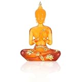 Vielseitige Dekoration: Ob im Bücherregal, auf dem Schreibtisch oder auf der Terrasse – diese buddha figur klein schafft überall eine harmonische Atmosphäre.