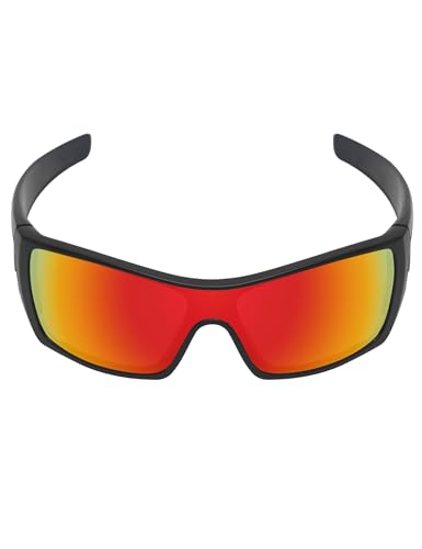 Image of Mryok Replacement Lenses Compatible with Oakley Batwolf OO9101 Sunglasses, HD Polarized, UV Protection, Impact Resistant