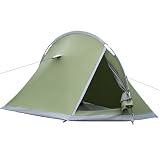 Zelt 2 Personen,Camping Zelt mit Moskitonetz Wasserdicht Kuppelzelt Ultraleicht Zelte Kleinem Packmaß Familienzelt Camping Tent Für Trekking