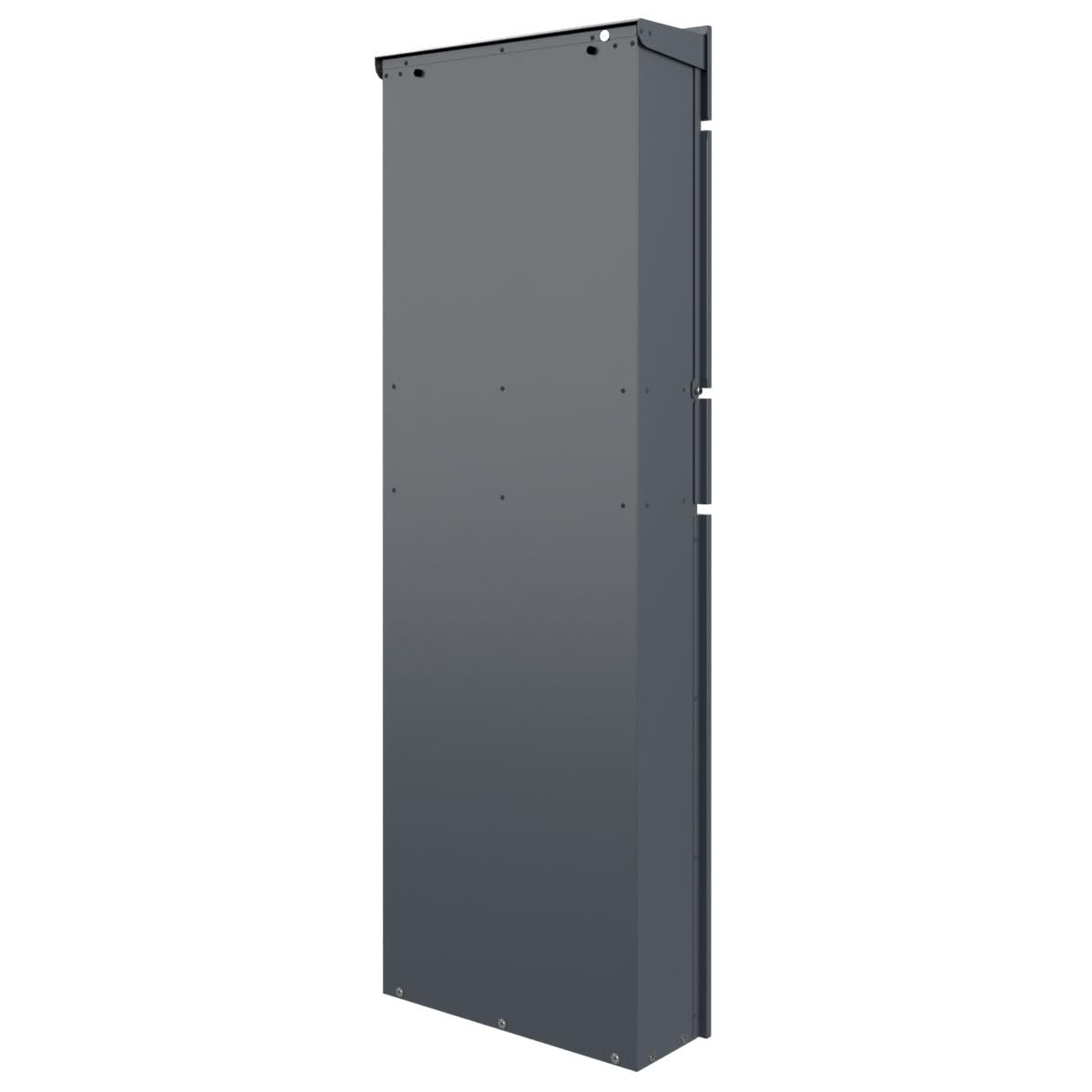 Standbriefkasten LESSING Edition mit Zeitungsfach - Design Elegance 1 (RAL 7016 anthrazitgrau)