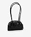 Imagen de BOSANOVA Bolso de Hombro para Mujer Estilo Bowling con cantoneras Decorativas y Asas largas Planas de Colgar al Hombro