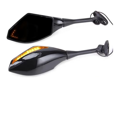 Rétroviseur moto universel avec clignotants pour MT YZF R1 R6