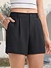 MAGCOMSEN Black Dress Shorts for Women Dressy Casu... #3