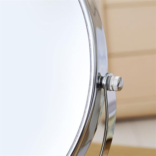 Espejo de maquillaje independiente y espejo de baño de mesa 4