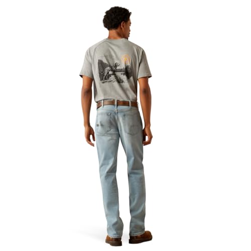 Image of Ariat Men's Rebar M4 Relaxed DuraStretch Basic Stackable Straight Leg Jean