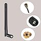 KHIYQILO WiFi Antenne 2.4GHz 3dBi SMA Connector U.FL für WiFi Router Drahtlose Netzwerkkarte Sicherheit IP Kamera Videoüberwachung Monitor Bluetooth