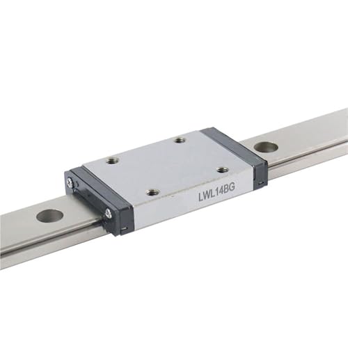 Rail de guidage linéaire LWL14BG bloc chariot rail métallique miniature CNC imprimante 3D