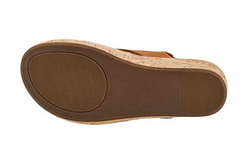 Image of Corkys Footwear Womens Carley Wedges, Featuring Corkys EVA Foam Cushioned Insoles, A 2.5 Inch Heel, Lightweight For All Day Wear, And Hook And Loop Closure
